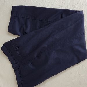 Izod American Chino Men's Black Pants, 36" Waist 32" Inseam, 100% Cotton